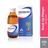 Mucosolvan Liquid 30mg/5ml (100ml) - To Clear Mucus and Facilitate Expectoration