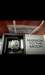 全新行貨(正本單有保養卡）- （全球swatch 保養2 年）swatch x  omega x mission to the moon 月球-$2100