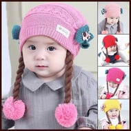 Braided Children's Beanie / Children's Braided Beanie / Girls' Beanie / Cute Children's Beanie