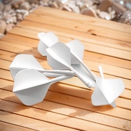 5pcs Integrated  Shaft and Flights Standard Shape  Flights Shaft Anti-Fall Integrated  Flights and S