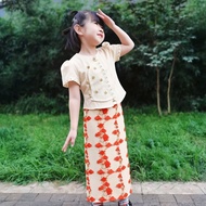T Thailand Cambodia Malaysia Tsun Costume Female Children Suit Dance Costume Ethnic Costume
