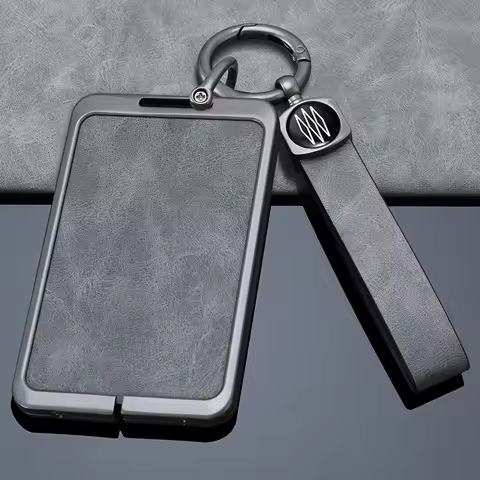 Zinc Alloy+Leather Car NFC Card Key Case For BMW 1 3 New 5 7 8 Series X1 X3 X5 X6 X7 F30 G20 F34 F31