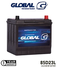 Bateri kereta Global 85D23L Maintenance Free Battery Car Battery For Proton Preve, Inspira ,Toyota Camry, Estima