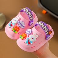 Sendal Slop Rabbit Anak Perempuan Sandal Baim Karakter Lucu Anak Laki-Laki Casual Santai Kekinian HS
