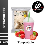 PLAIN Bubuk Minuman STRAWBERRY 1Kg - Bubuk STRAWBERRY 1Kg - STRAWBERRY Bubuk 1Kg - STRAWBERRY POWDER