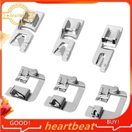 [Hot-Sale] 6 Pcs Rolled Hem Presser Foot, Hemming Foot Kit for Sewing Rolled Hemmer Presser Foot for Singer, Brother, Janome Easy Install