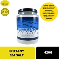 BRITTANY SEA SALT 420G (Natural Occuring Iodine 20-40MG/KG)