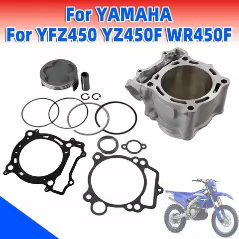 New Forged 95mm Bore Engine Cylinder Piston Gasket Kit For Yamaha YFZ450 YFZ 450 YZ450F YZF 450 WR45