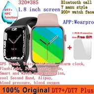 iwo DT7+ Smart Watch Series 7 NFC Function Bluetooth Call Ai Voice Assistant GPS Wireless Charger DT7 Plus Smartwatch