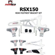 DYNOPRO Honda RSX150 RS150 Racing Adjustable CNC Rear Footrest Bracket Set PNP Exhaust JECT RS RSX V