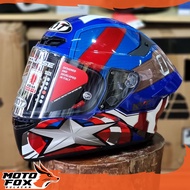 KYT TT Course Marvel Edition Helmet