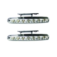 (โล๊ะสต็อก) SCH XFlash Sphere DRL ไฟเลี้ยว ไฟหน้า ไฟเบรค ไฟท้าย ไฟ เดย์ไลท์ แสงขาว LED 7 ดวง กรอบโคร