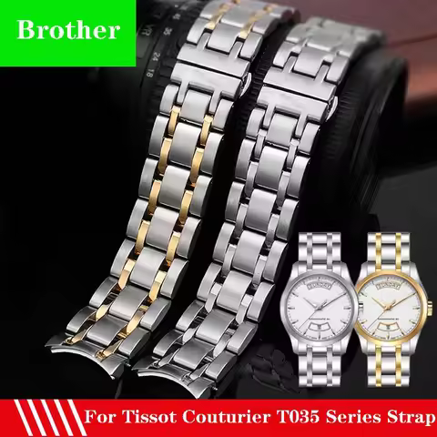 Watchband for Tissot 1853 Couturier Watch Strap T035410a T035407 T035428 Stainless Steel men's Watch