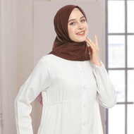 Nonsara Paris Basic Rosewood Hijab Segi Empat