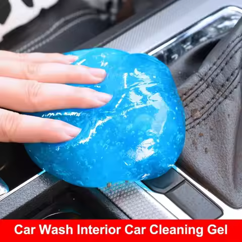 Car Cleaning Soft Glue Powder Cleaner Magic Cleaner Dust Remover Gel Home Computer Keyboard Clean To