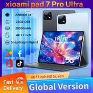 2025 New Flagship Tablet PC Pad 7 Pro snapdragon 8gen2 22GB+2TB 5G Dual SlM WlFl7 GPS WPS Android 14