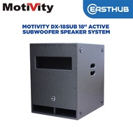 MOTIVITY DX-18SUB 18" ACTIVE SUBWOOFER SPEAKER SYSTEM