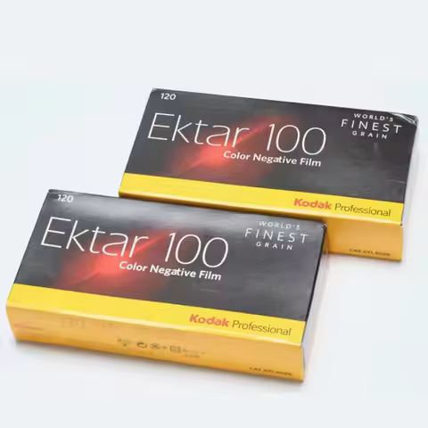 Classics 1/3/5/10 Rolls Kodak Ektar 100 120 Color Negative Film Professionale Suitable For 120 Fujif