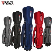 【In stock】PGM Golf Bag with Wheels Ultra-light Sport Standard Golf Bags Large Capacity Golf Aviation Ball Storage Multifunctional RVT9