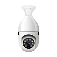 HUAWEI CCTV Camera Connect Cellphone V380 PRO 1080P HD WIFI Connect 360 Rotation Panoramic Bulb Camera no Need Internet Smart Night Vision Camera IP Security Cameras outdoor Waterproof two-way Audio with speaker remote monitoring camera