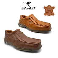 Kangaroo Cow Leather Men’s Casual Loafers Slip On Kasut Kulit Lelaki 9472