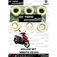 ROLLER SET *150H.10.113-A FOR WMOTO EZ125I ORIGINAL MFORCE SPAREPARTS LAST STOCK OFFER PROMOSI CLEAR