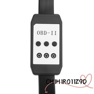 CHIHIRO11Z9D OBD2 Splitter Cable, ABS 16Pin OBD2 Extension Cable, Durable 1 To 3 Port Individual Pow