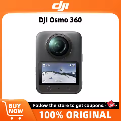 DJI Osmo 360 Camera 1-Inch 360° Imaging Native 8K 360° Video 4K/120fps & 170° Boost Video 120MP 360°