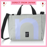 OVER LOGO 2WAY Waterproof A5 Tote Bag