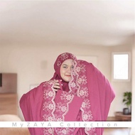 Mukena Dewasa magdalena Terbaru Renda Mewah Elegan Free Tas Cantik