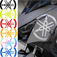 2Pcs Reflective Motorcycle Sticker Motor Scooter Racing Motorbike Decorative Body Logo Sticker Waterproof Decal Accessories for YAMAHA LC135 Y15ZR Y15 V2 Nmax Xmax