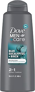 Dove Men + Care 2 in 1 Shampoo and Conditioner for Healthy-Looking Hair Eucalyptus + Birch Naturally