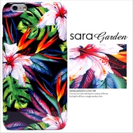 【Sara Garden】客製化 手機殼 蘋果iPhone 11 (6.1吋) i11 異國 水彩 雞蛋花 碎花 硬殼