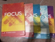 Pearson Focus Student’s Book 3,4,5/ Workbook 3,4
