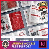 Multipurpose Red Company Profile Indesign