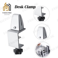 【SG】Desk Clamp Clip Screen Divider Acrylic Desk Office Divider Screen Clip Holder Bracket Partition 