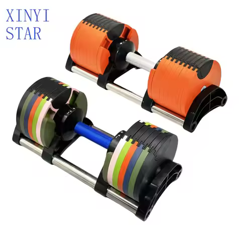Hot Sale Fitness Equipment Gym Weight Adjustable Dumbbells 20kg 32kg 36kg 40kg 50lbs 80lbs 100lbs Du
