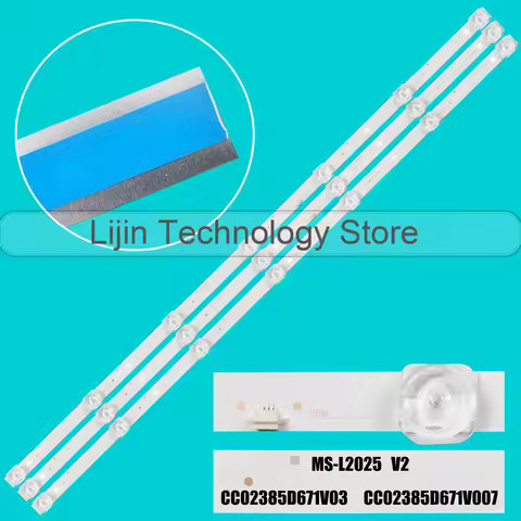 LED strip For H39D7000G EX-39HT001B H39D8000Q HLED39R40 MS-L2025 V2 CC02385D671V03 385B 385E20 3X7 7