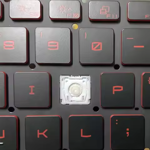 Keyboard Laptop For MSI GF66 GF76 GL76 GL66 GP76 MS-1582 MS-17L1 MS-17H3 RGB Cap Keycap And hinge Re