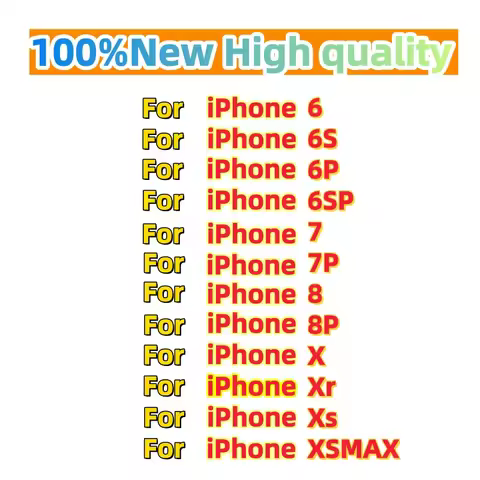 100% New High-quality Mobile Phone Batteries For iPhone 6/6s/6sp/6p/7/7p/8/8p/x/xs/xr/xsmax Phone Ba