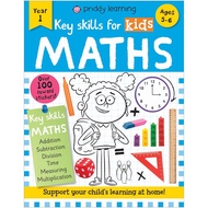 Children's Math Books | Maths Workbook Year1 [Complete Content 128 Pages] for Children 5-6 Years Old