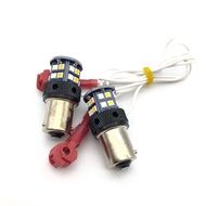 ไฟหรี่เลี้ยวกระพริบ รถยนต์ รถสิบล้อ 6ล้อ แบบไม่ใช้กล่อง BAU15S N1156 / 7440 3030 28LED 12/24V HB/Y W