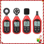 UT383/BT Illuminometer Light Meter, UT363/BT Anemometer, UT353/BT Sound Meter & UT333/BT Temperature
