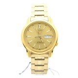 [Original] Seiko 5 SNKL86K1 Automatic Gold Dial Stainless Steel Men Analog Casual Watch