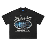 Tshirt Boxy Oversize Black Society Thisplan