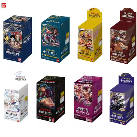 Bandai One Piece Card Game Extra Booster Anime 25th Collection Op01-op13 Booster Box 24 Packs Japane