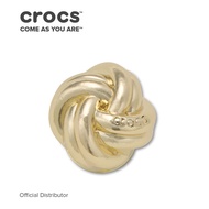 Crocs JibbitzTM Charm Gold Knot Jibbitz Crocs Crocs Charm Crocs Button Jibbitz Croc Set