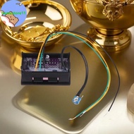 Homestore Fuel Level Gauge Indicator 12V Universal Motorcycle Car Oil Scale Meter LED Oil Scale Mete