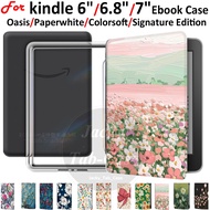 For Kindle Ebook 6 6.8 7" Paperwhite Gen12 11th 10 8 7 6 5 Gen Colorsoft Signature Edition Oasis KPW