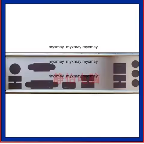 I/O IO Shield Blank Baffle for ASUS PRIME B550M-K B550M-A/CSM Motherboard Bezel Barrier Blocking Pla